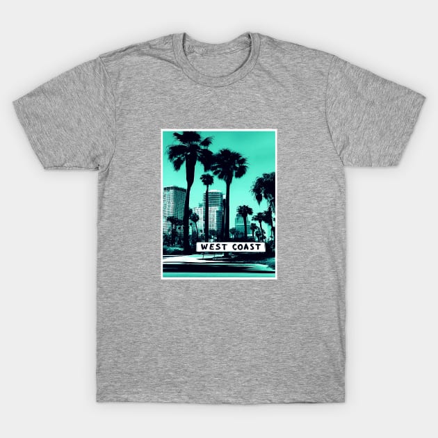 west coast T-Shirt by OLTES